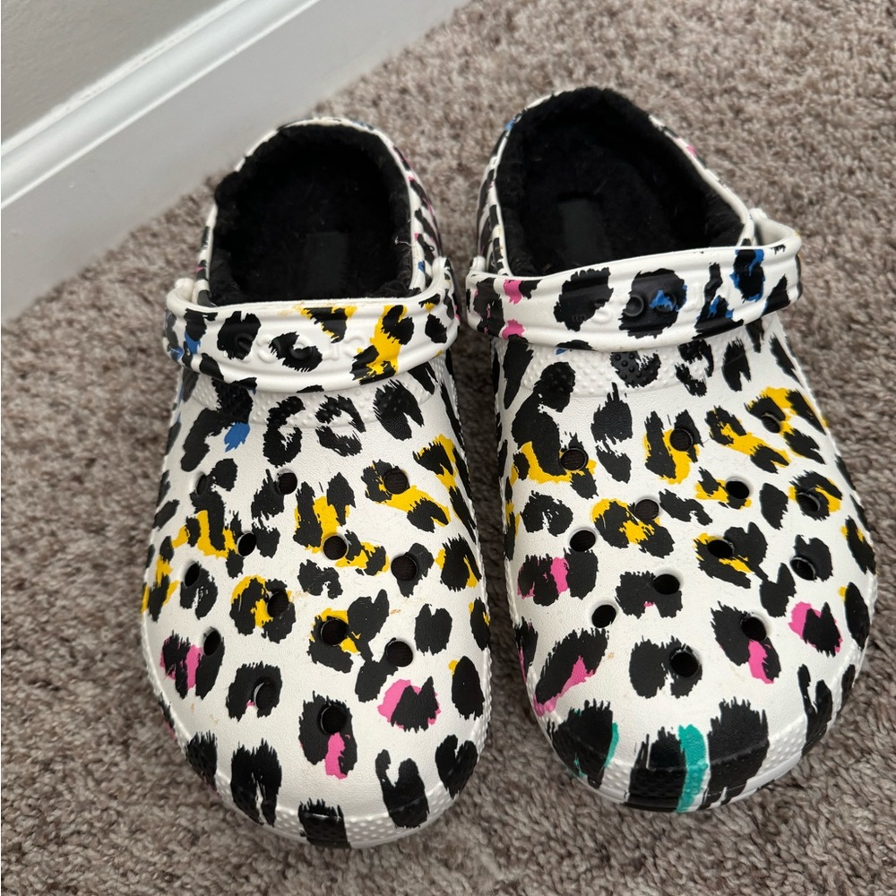Furry crocs